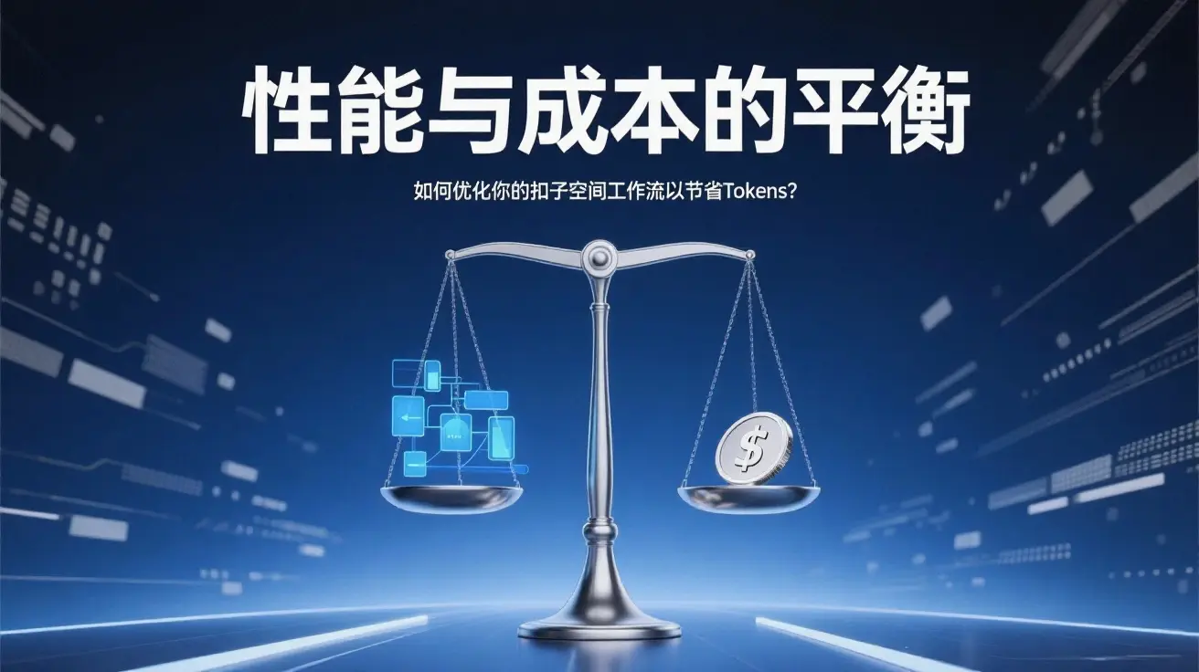 性能与成本的平衡：如何优化你的扣子空间工作流以节省Tokens？